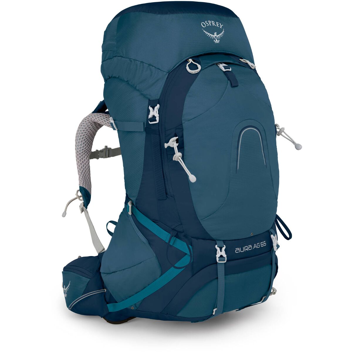 Рюкзак Osprey Aura AG 65 S Challenger Blue синій фото 