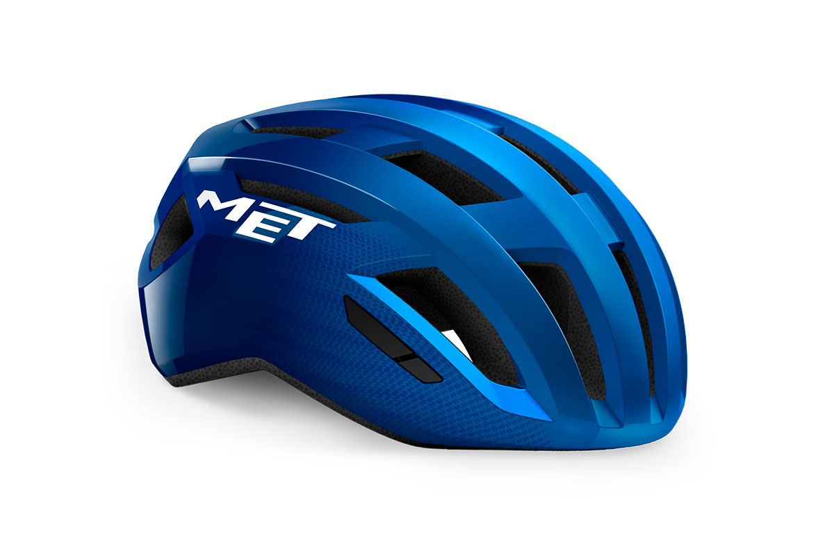 Шлем MET Vinci MIPS, размер M (56-58 см), Blue Metallic, синий глянцевый фото 