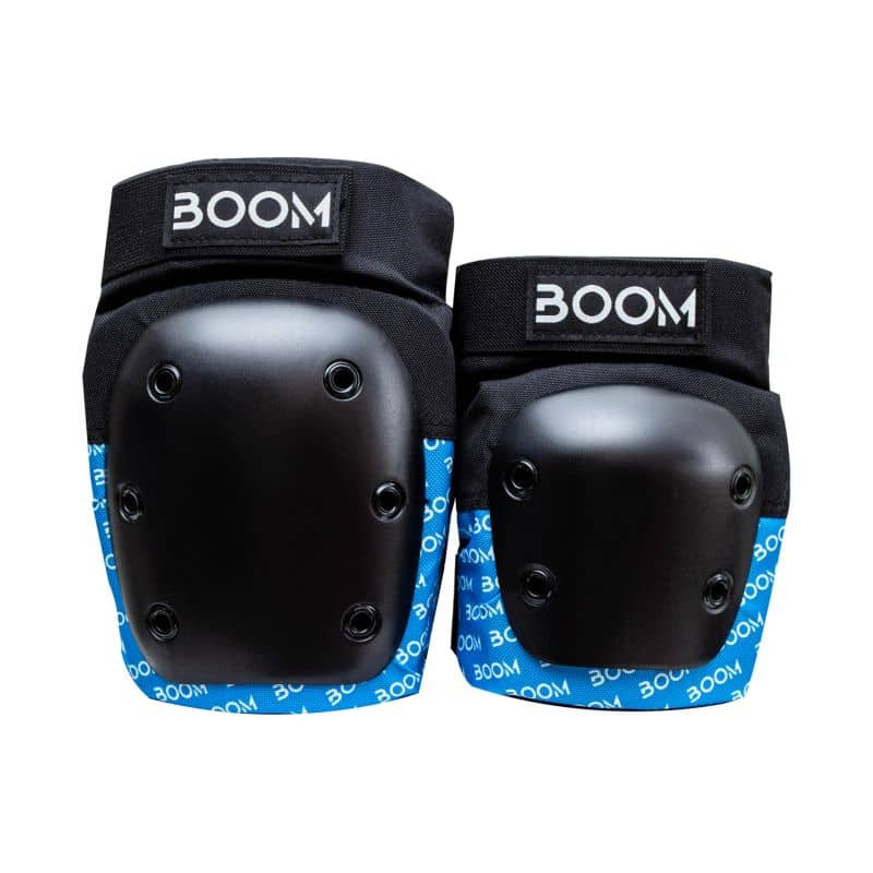 Комплект захисту Boom Basic Blue S (наколінники, налокітники) фото 