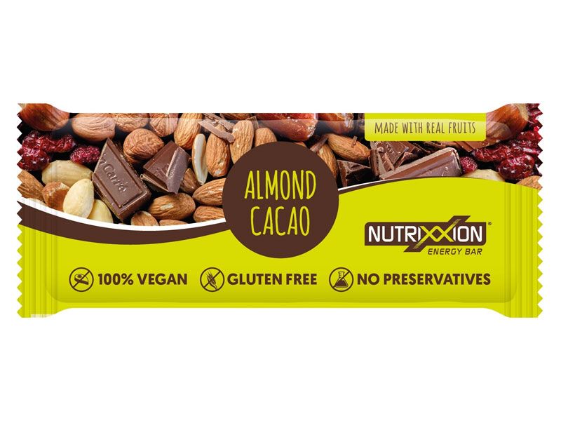 Батончик Nutrixxion Energy Bar Vegan Cranberry-Walnut 40г фото 