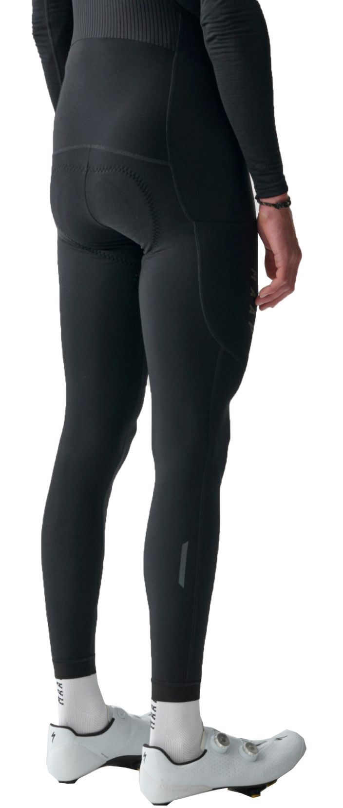 Рейтузи MAAP Team Bib Evo Thermal Cargo Tights, чоловічі, чорні, XL фото 3