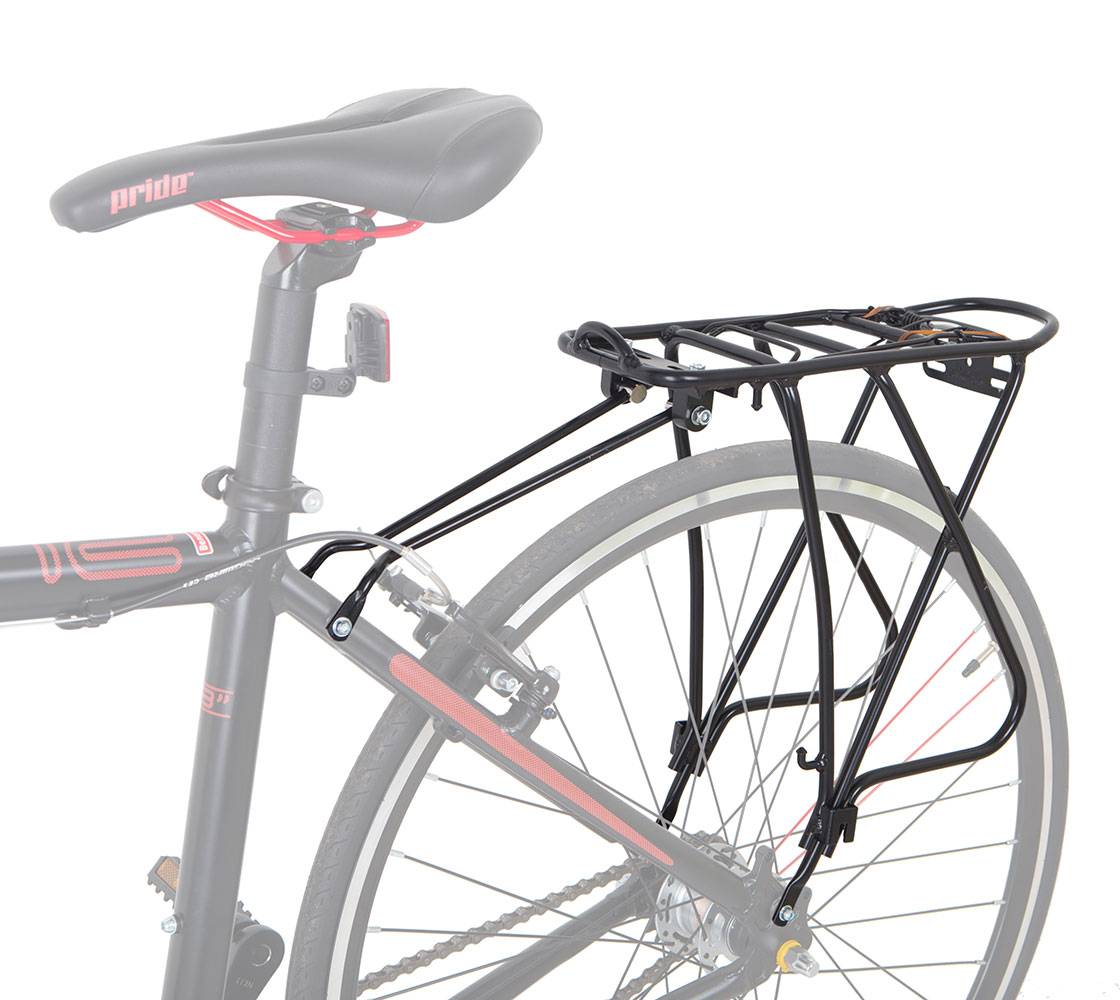 Багажник Green Cycle GC-CE5-1 під V-brake 28 ", туристич., Алюмін., Черн. фото 2