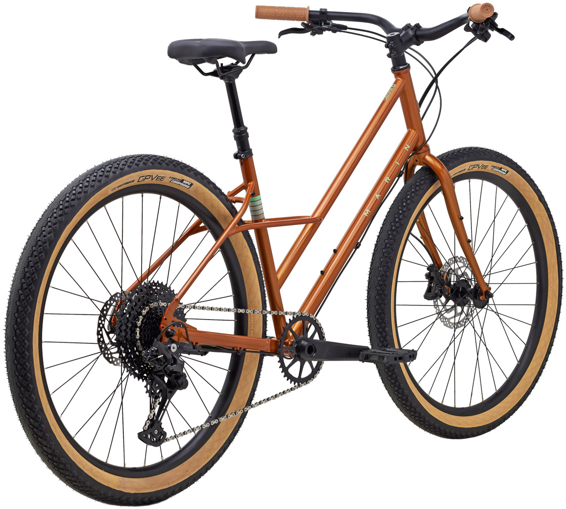 Велосипед 28" Marin LARKSPUR 2 рама - S Gloss Copper/Turquoise A3 фото 3