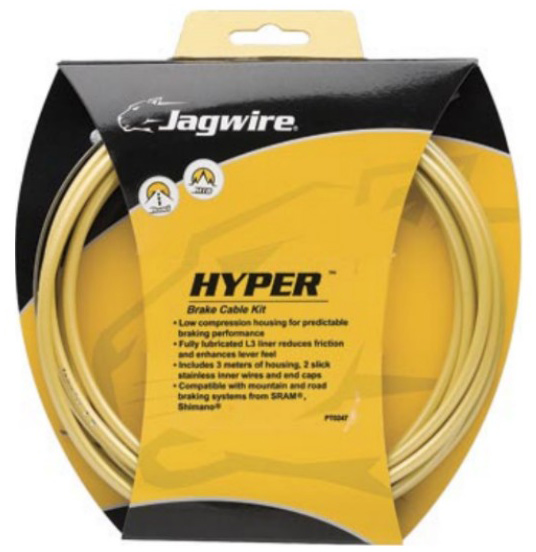 Комплект JAGWIRE Hyper UCK414 под тормоз - Maize Gold фото 