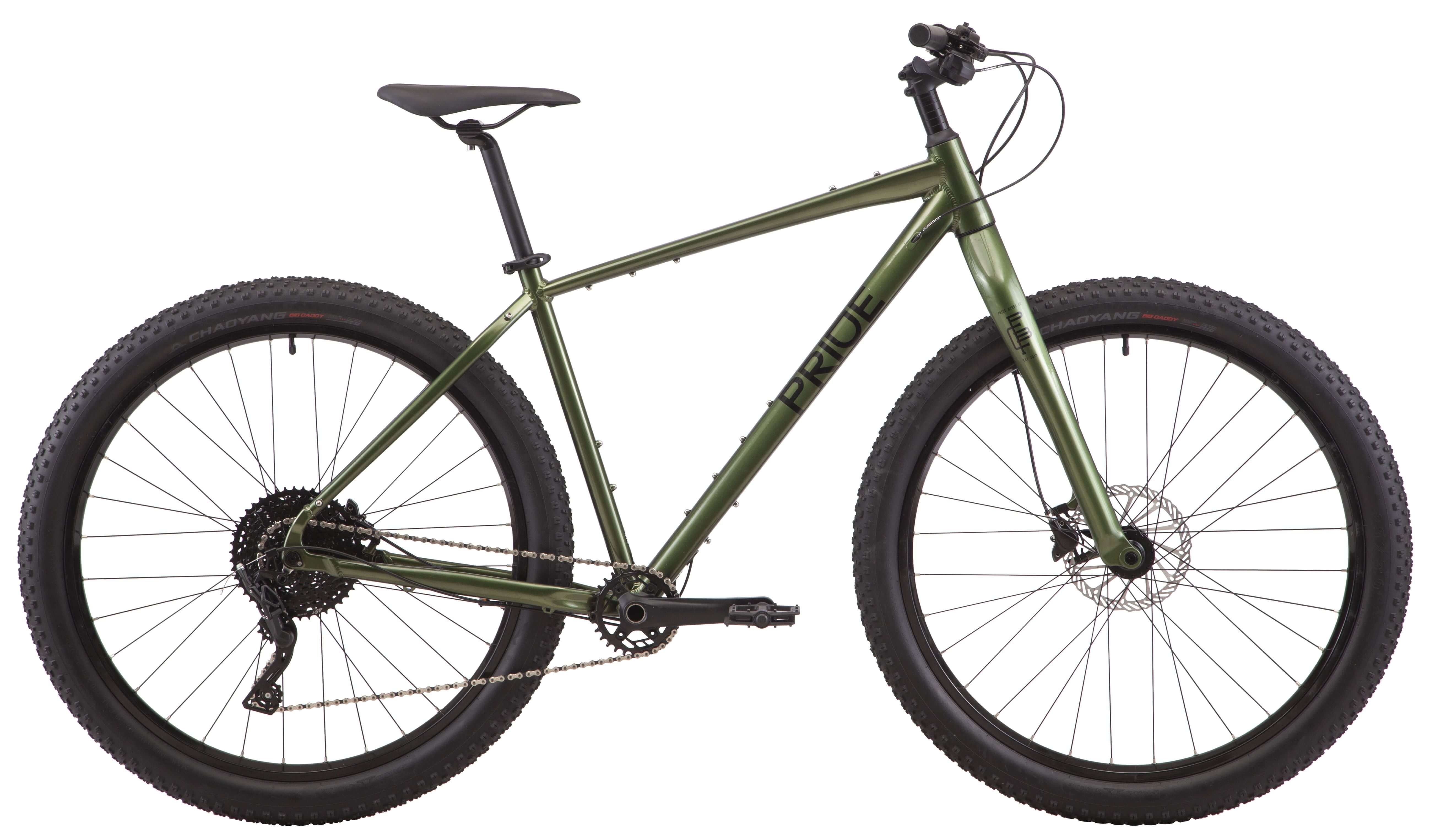 Велосипед 29+" Pride STEAMROLLER рама - L 2023 зеленый фото 
