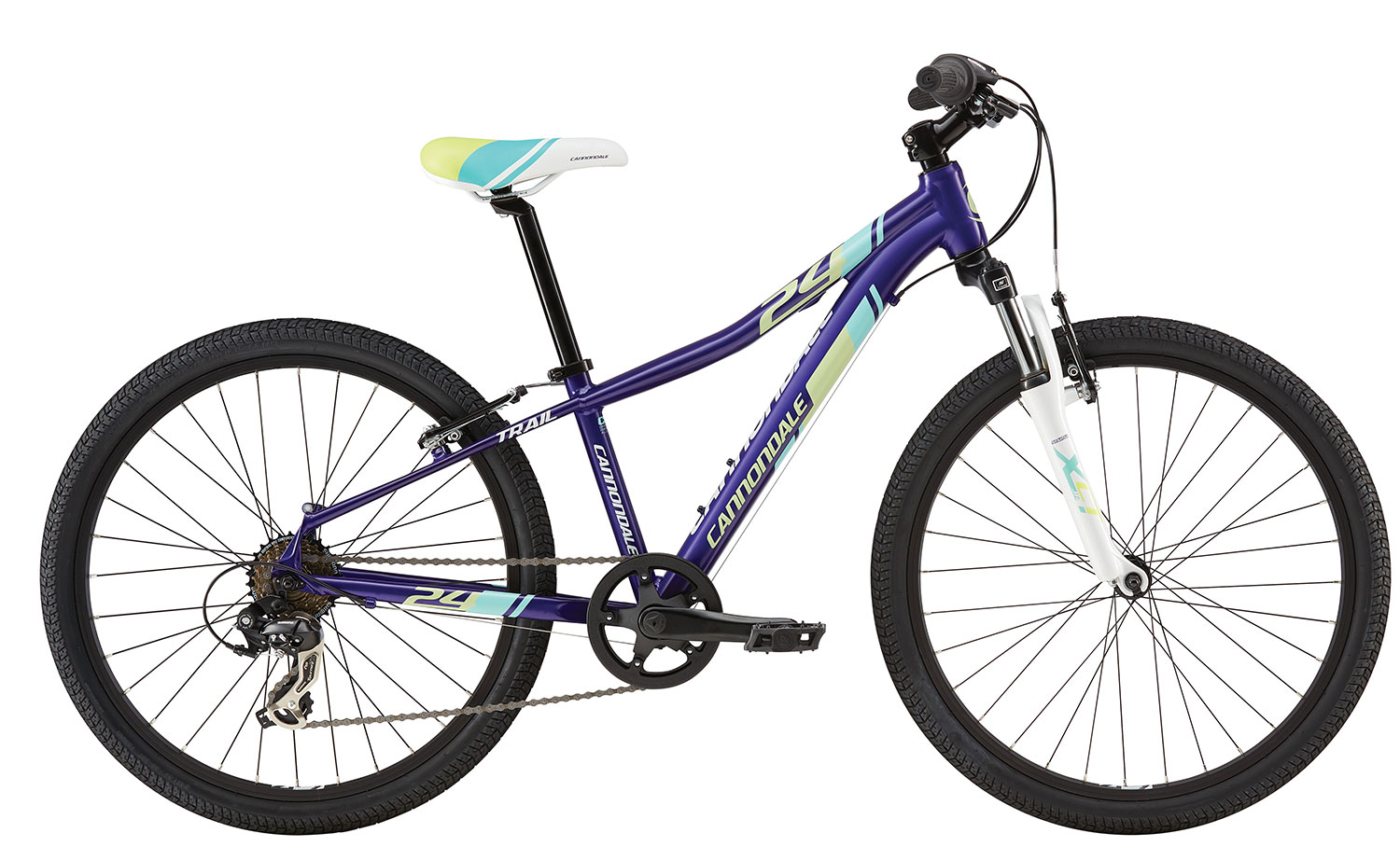 Велосипед 24 "Cannondale TRAIL GIRLS фіолетовий фото 