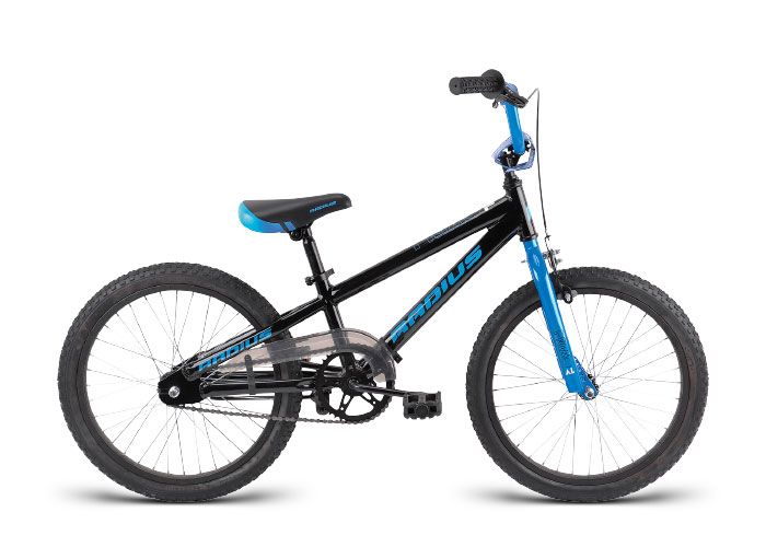 Велосипед 20" Radius Primo AL Gloss Black/Gloss Blue фото 