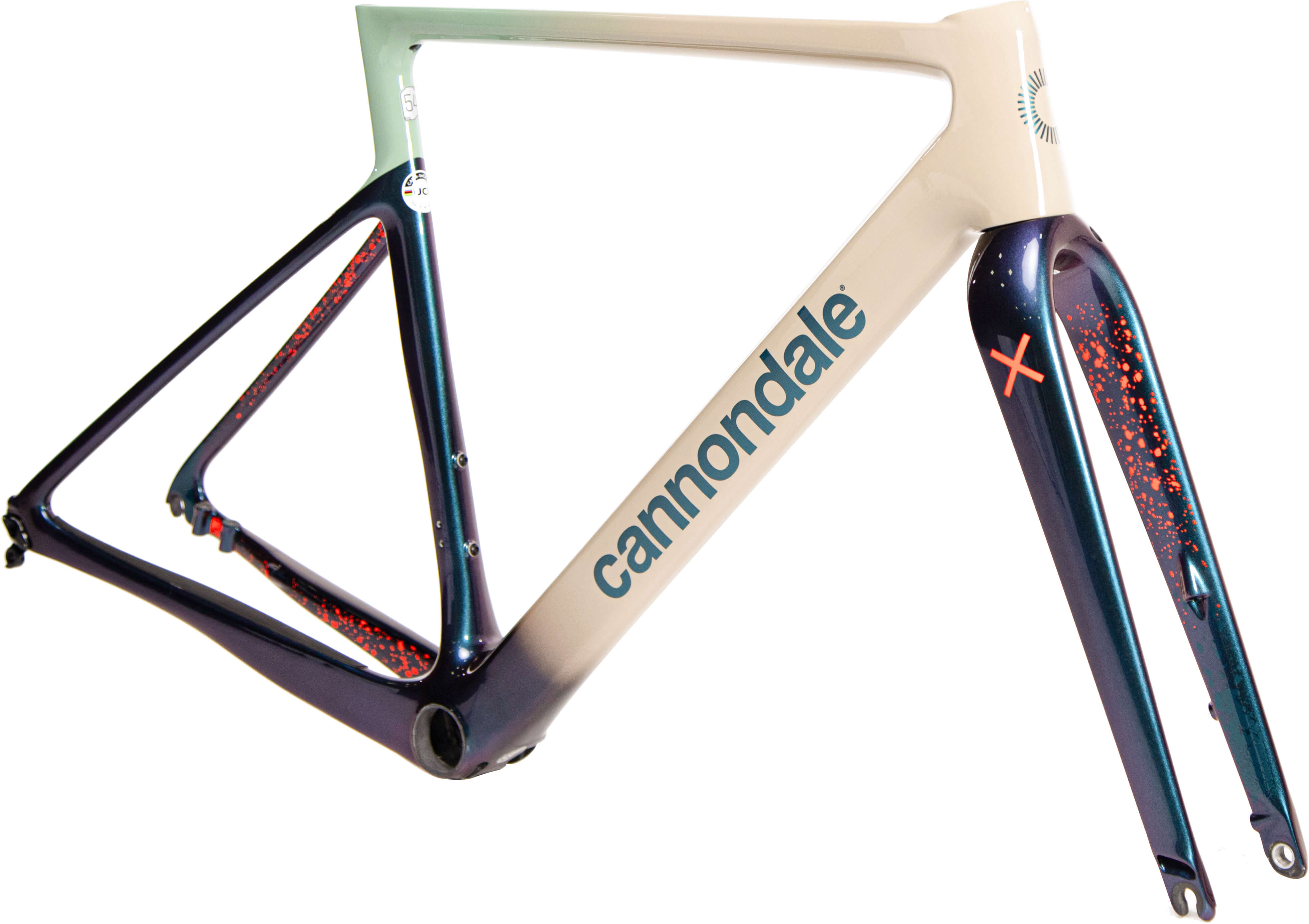 Рама 28" Cannondale SUPERSIX EVO CX рама - 56см 2025 QSD фото 2