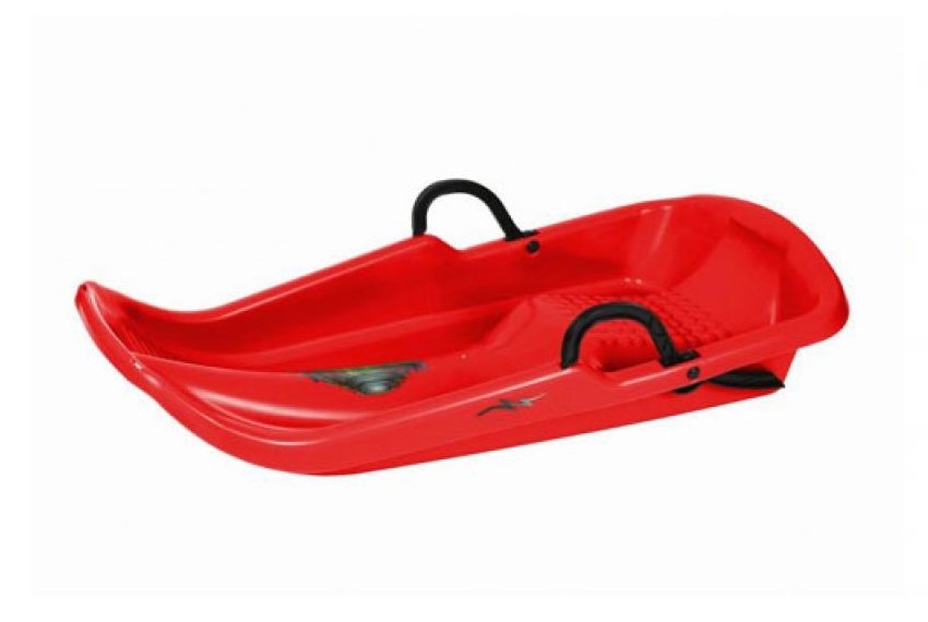 Санки PLAST KON TWISTER красн. фото 