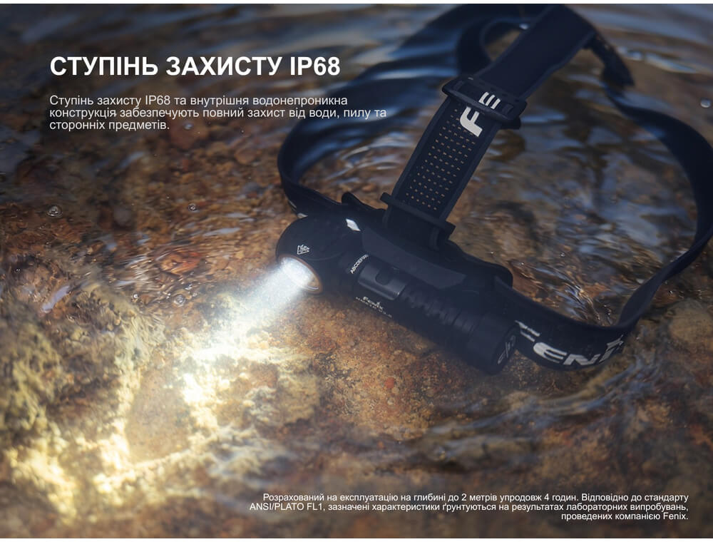 Фонарь налобный многофункциональный Fenix HM61R V3.0 фото 7