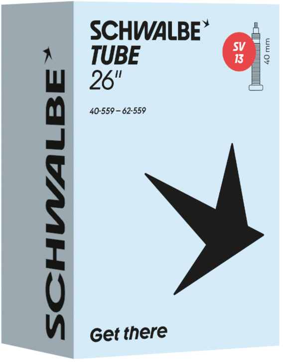Камера 26" (40/62x559) Schwalbe SV13 40мм фото 