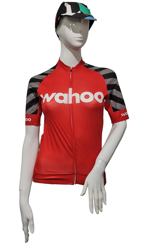 Джерсі Wahoo LOGO кор. рукав, жіноче, червоне М фото 