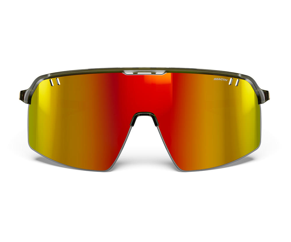 Очки Julbo INTENSITY REACTIV PERFOMANCE 1-3 LIGHT AMPLIFIER, хаки-бежевые, фотохромная линза фото 2