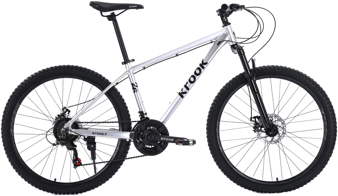 Велосипед 26" Krook 26 сірий A5 фото 