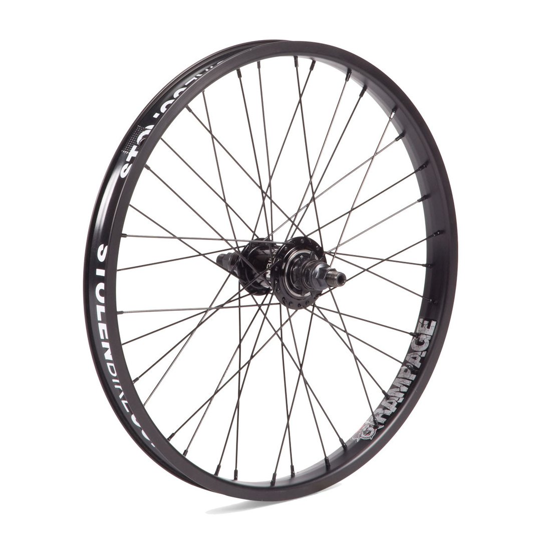 Колесо задн. 20" 36H Stolen RAMPAGE FREECOASTER, 9T, черне фото 