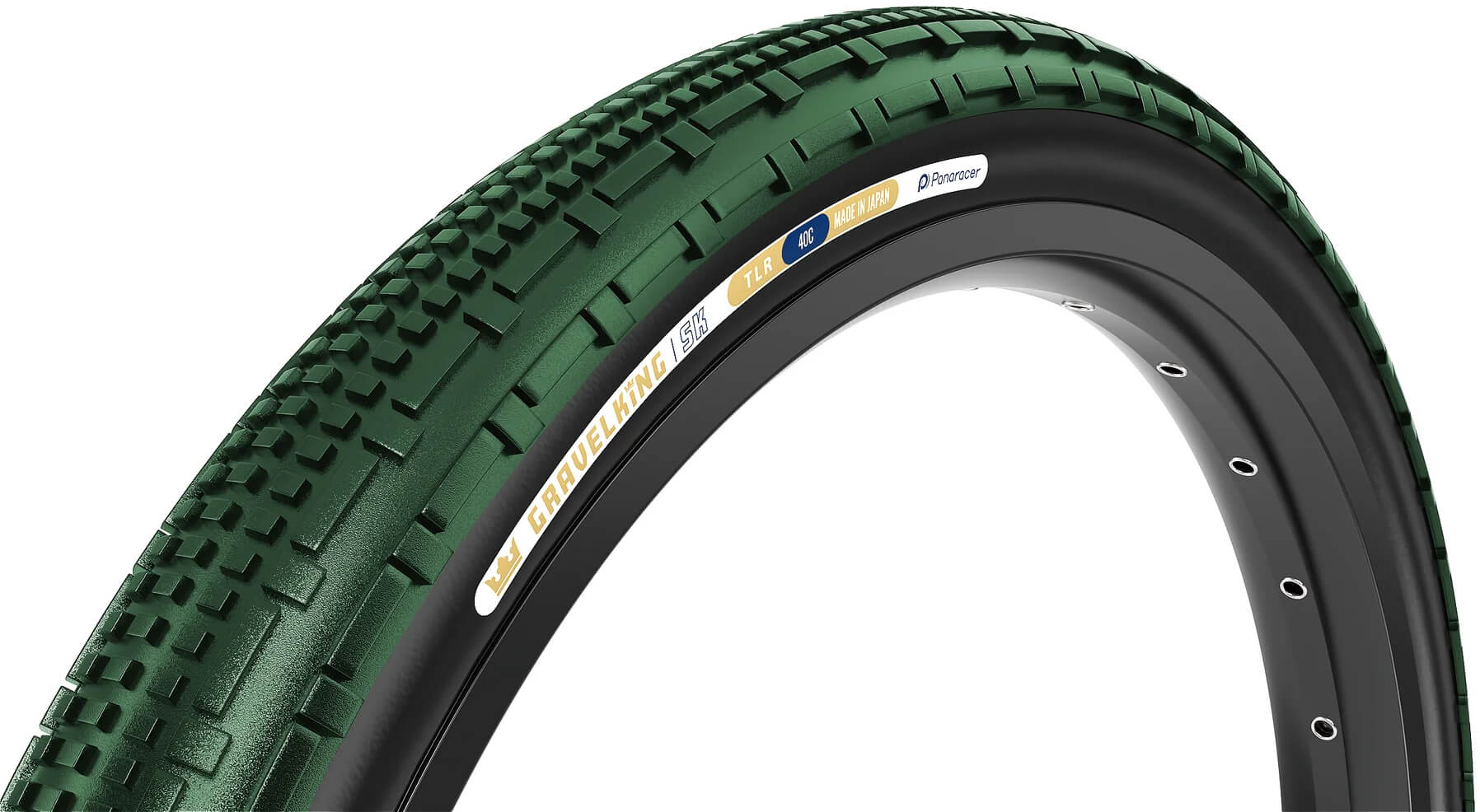 Покришка 700x40C Panaracer GRAVELKING SK GEN2 Limited Edition 2026, British Racing Green/Black фото 