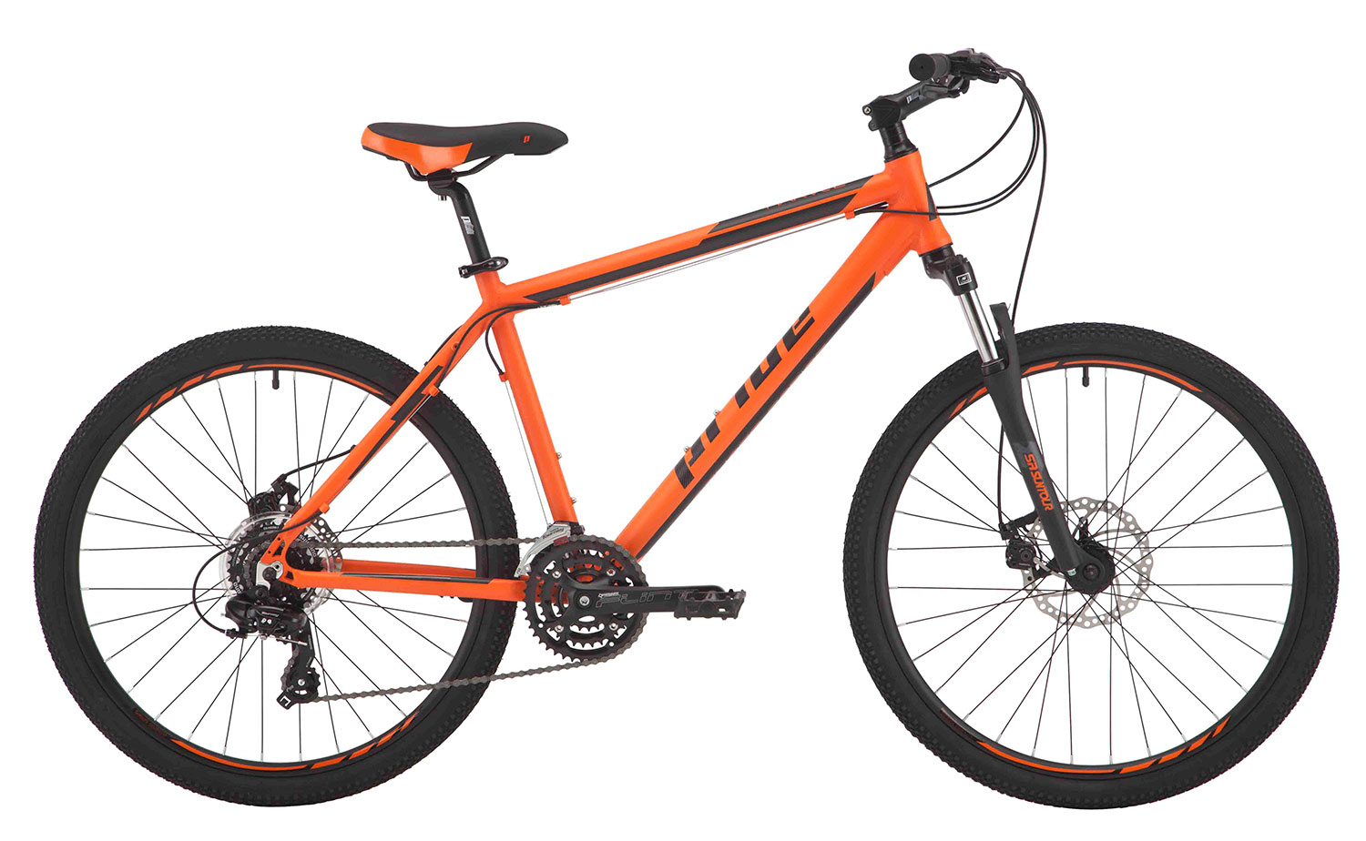 Велосипед 26" Pride MARVEL 2.0 рама - 15" оранжевый/черный 2017 фото 