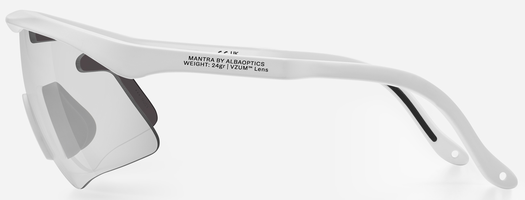 Очки Albaoptics MANTRA White VZUM Super Alu фото 3