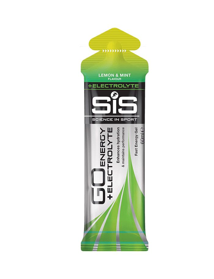 Гель ізотонічний вуглеводний з електролітами SIS GO ENERGY + ELECTROLYTE GEL, Лимон і М'ята, 60мл фото 