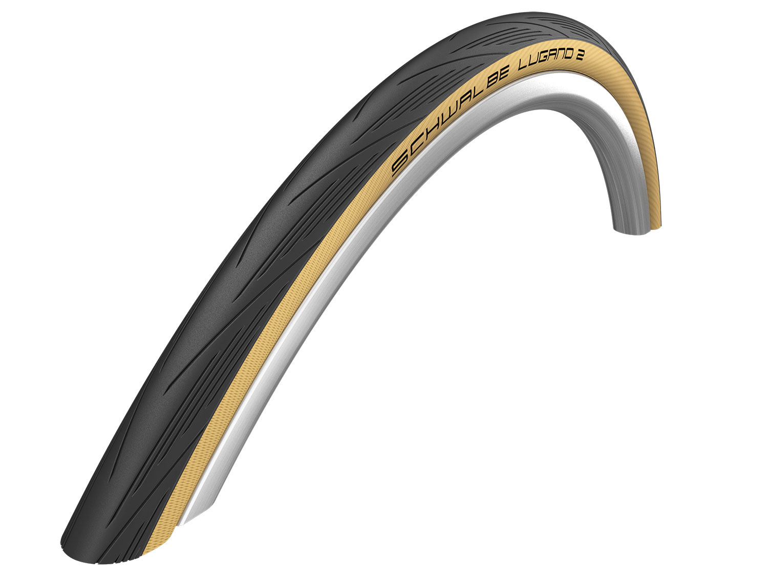 Покрышка 700x25C (25-622) Schwalbe LUGANO II K-Guard B/CL-SK HS471 SiC 50EPI фото 