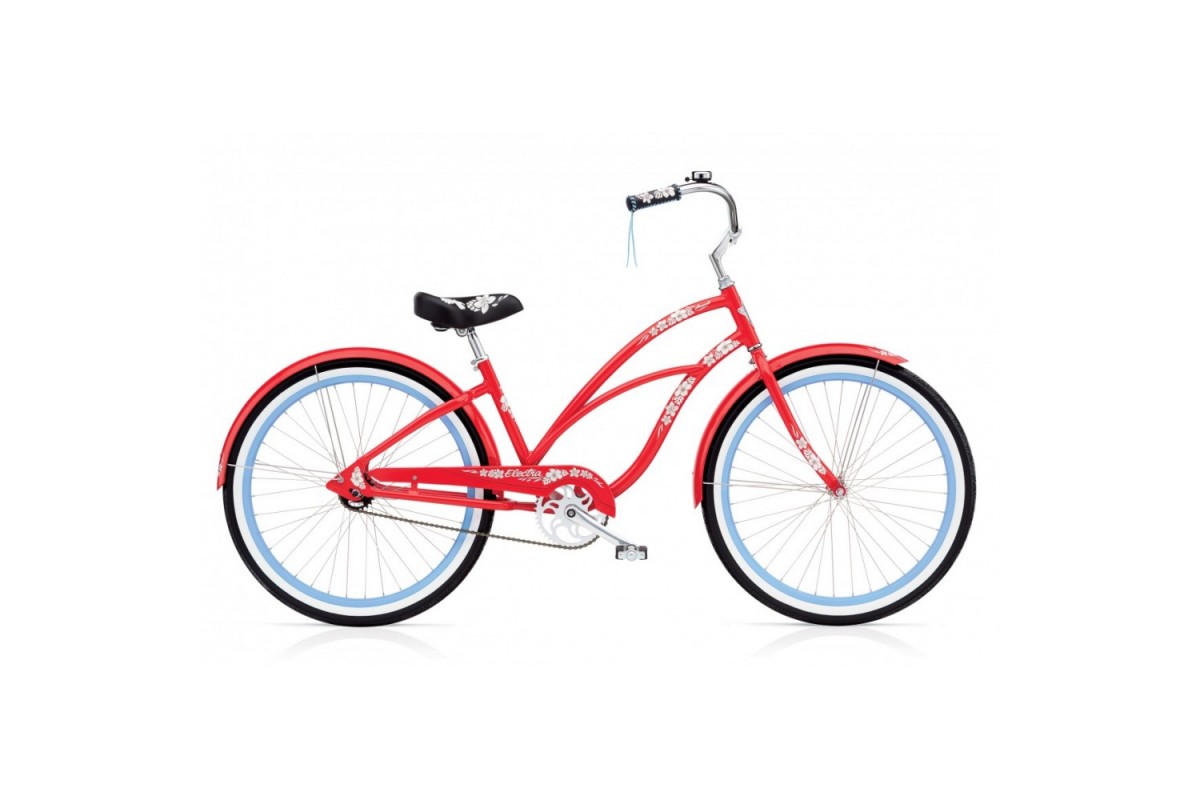 Велосипед 26" Electra Hawaii Custom 3i (Alloy) Ladies' Red