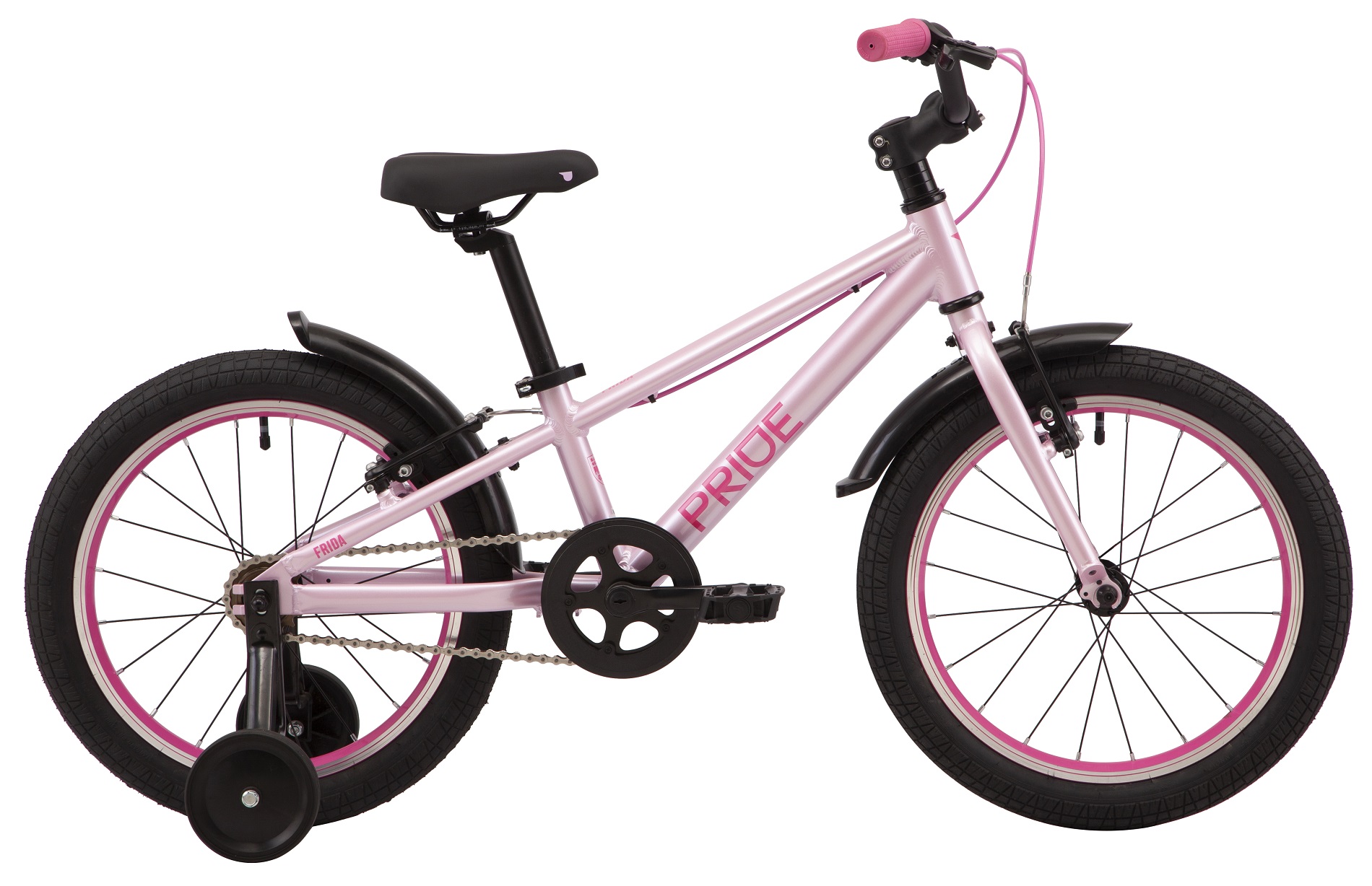 Велосипед 18" Pride FRIDA 18 2021 розовый фото 