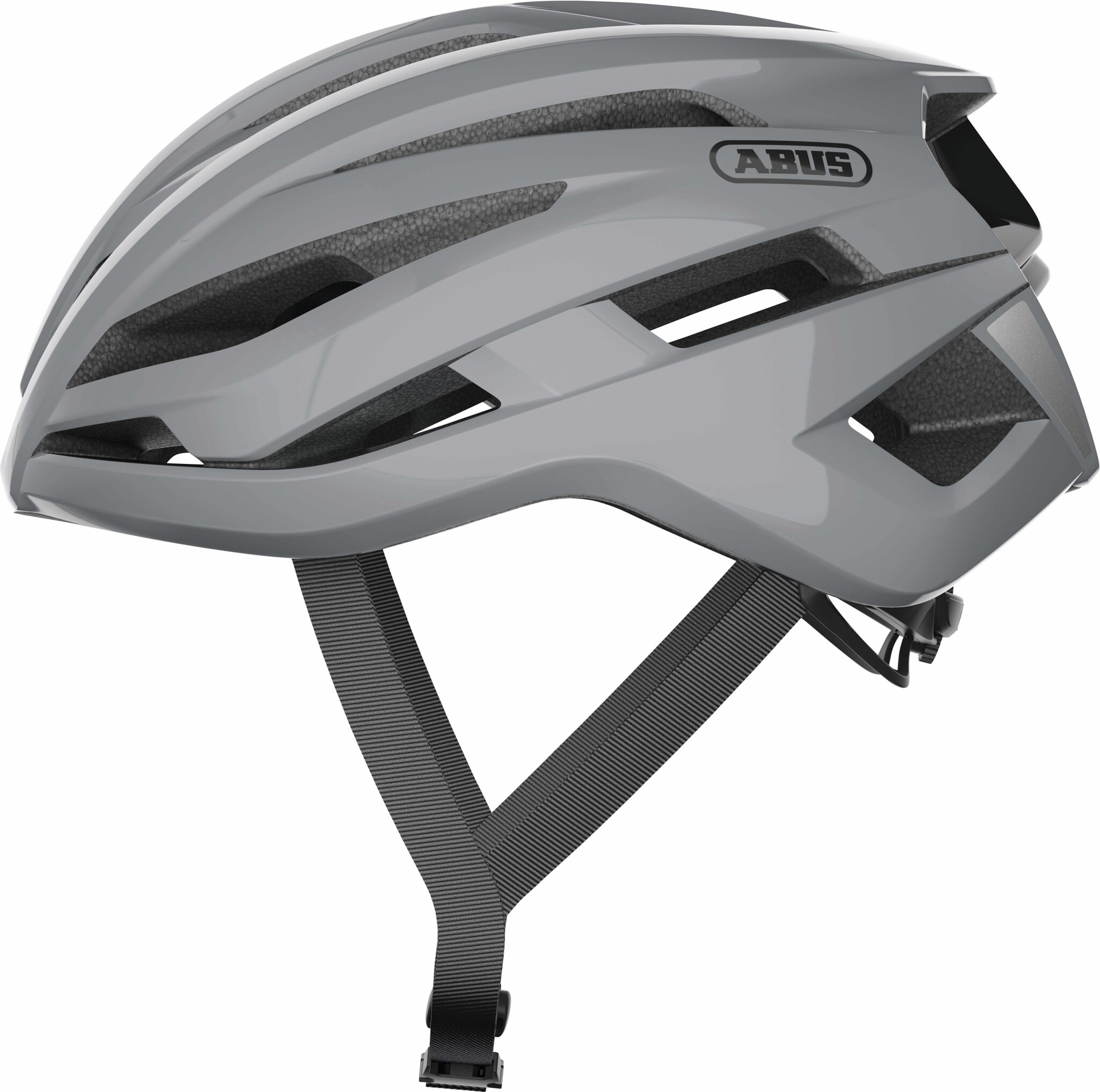 Шлем ABUS STORMCHASER, размер L (59-61 см), Race Grey, серо-черный фото 
