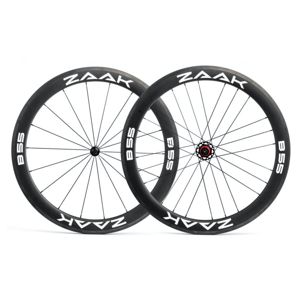 Колесо пер. + задн. 700C ZAAK Road 55mm Rim Brake Shimano Carbon Clincher/Tubeless фото 