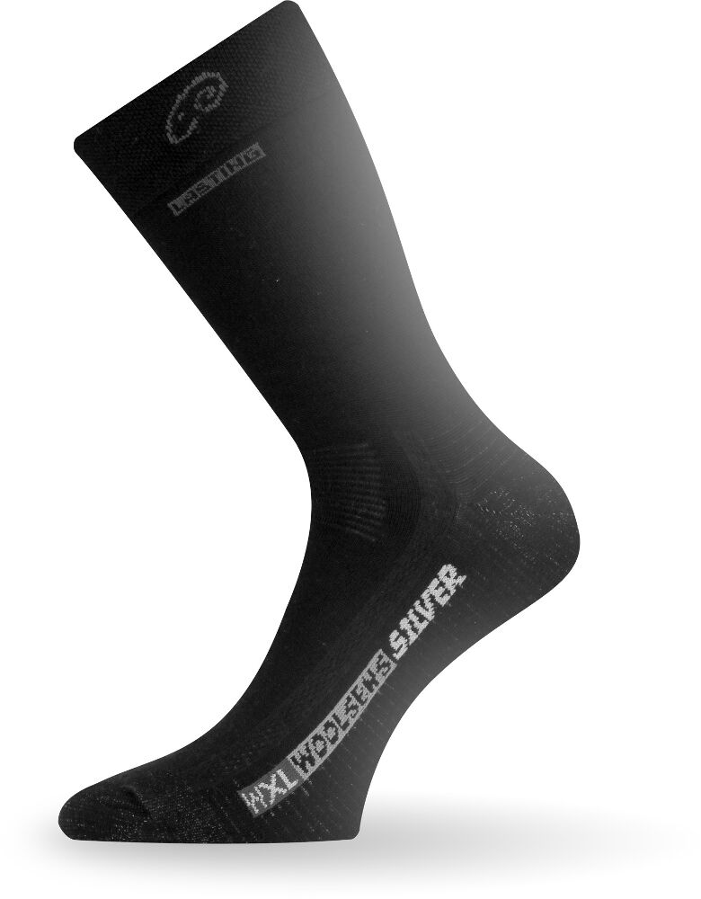 Термошкарпетки Lasting трекінг WXL 900, розмір XL, чорні фото 