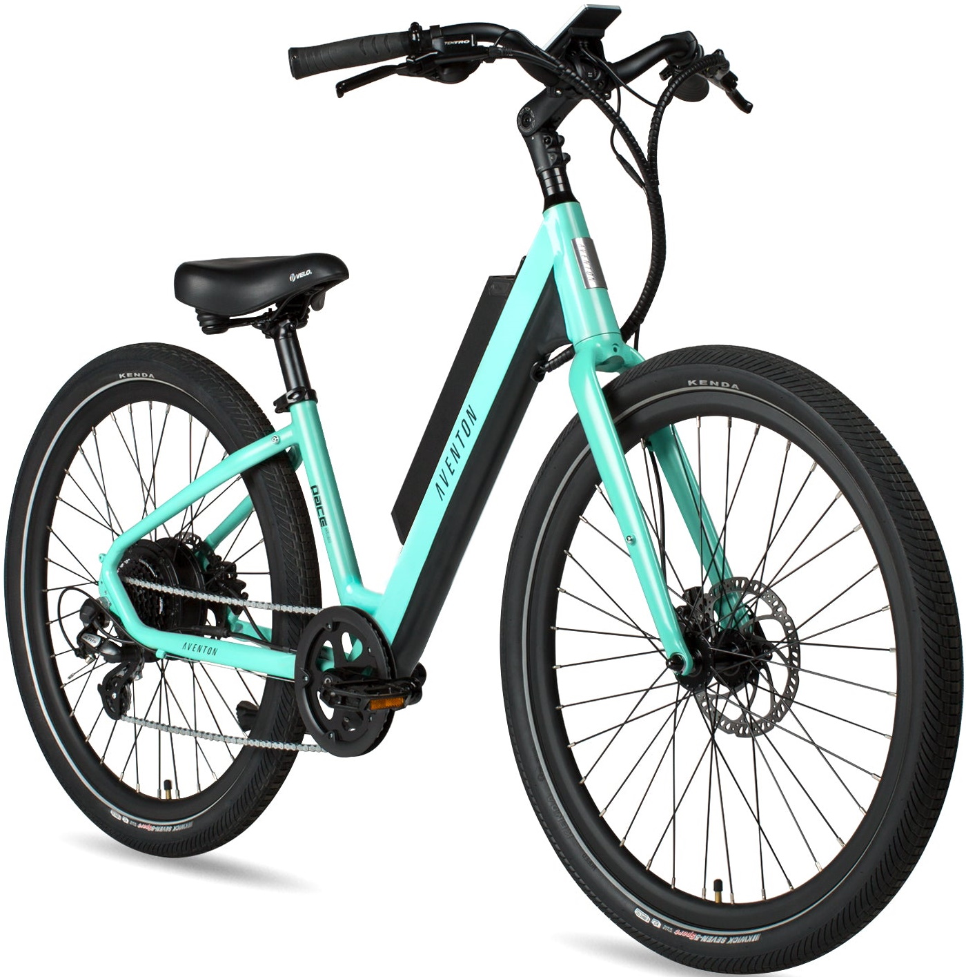 Електровелосипед 27,5" Aventon Pace 500 Step-Through рама - S Celeste A2 фото 2