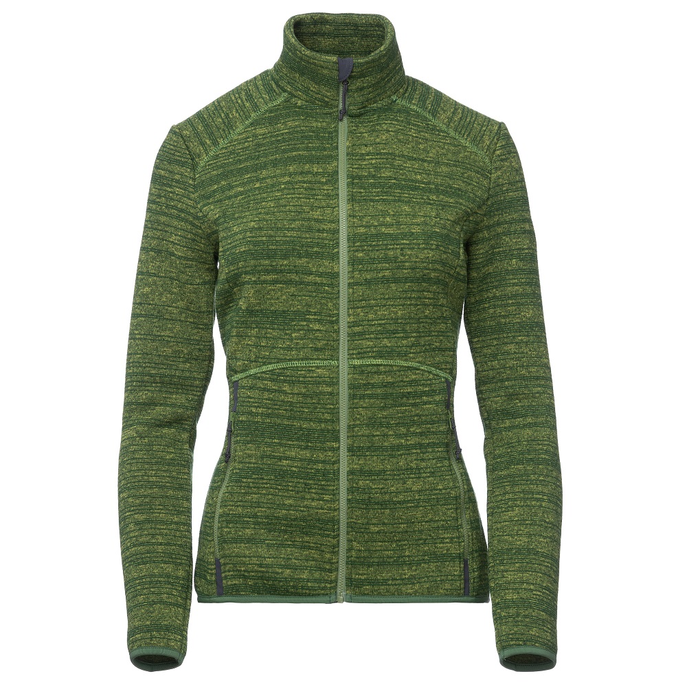 Флис Turbat Dreamer Green melange женский, размер XL, зеленый фото 