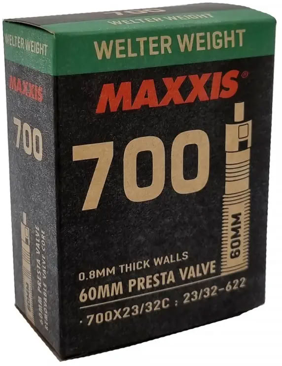 Камера 700X23/32C Maxxis Welter Weight, FV 60mm, в коробці фото 