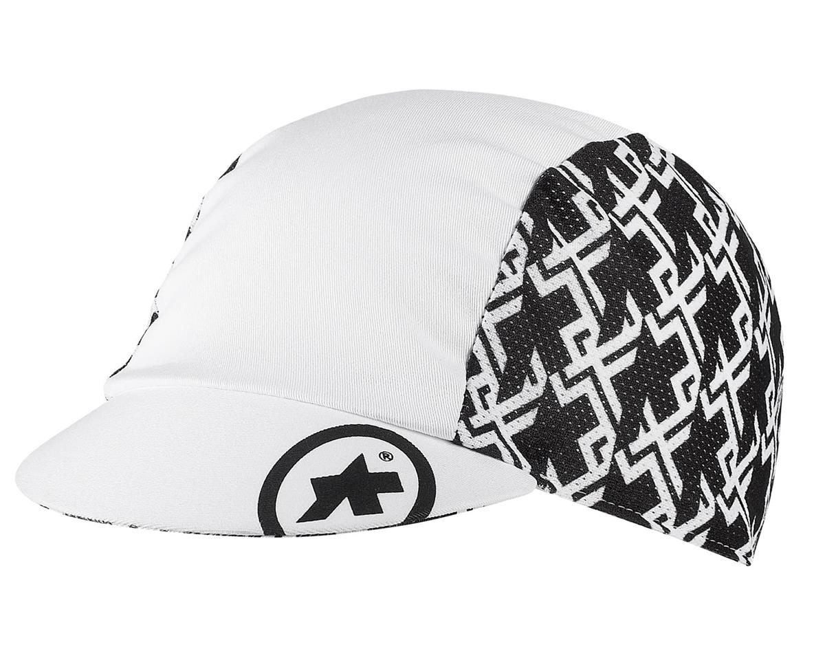 Велокепка ASSOS GT Cap Holy White, белая с черным, OS фото 