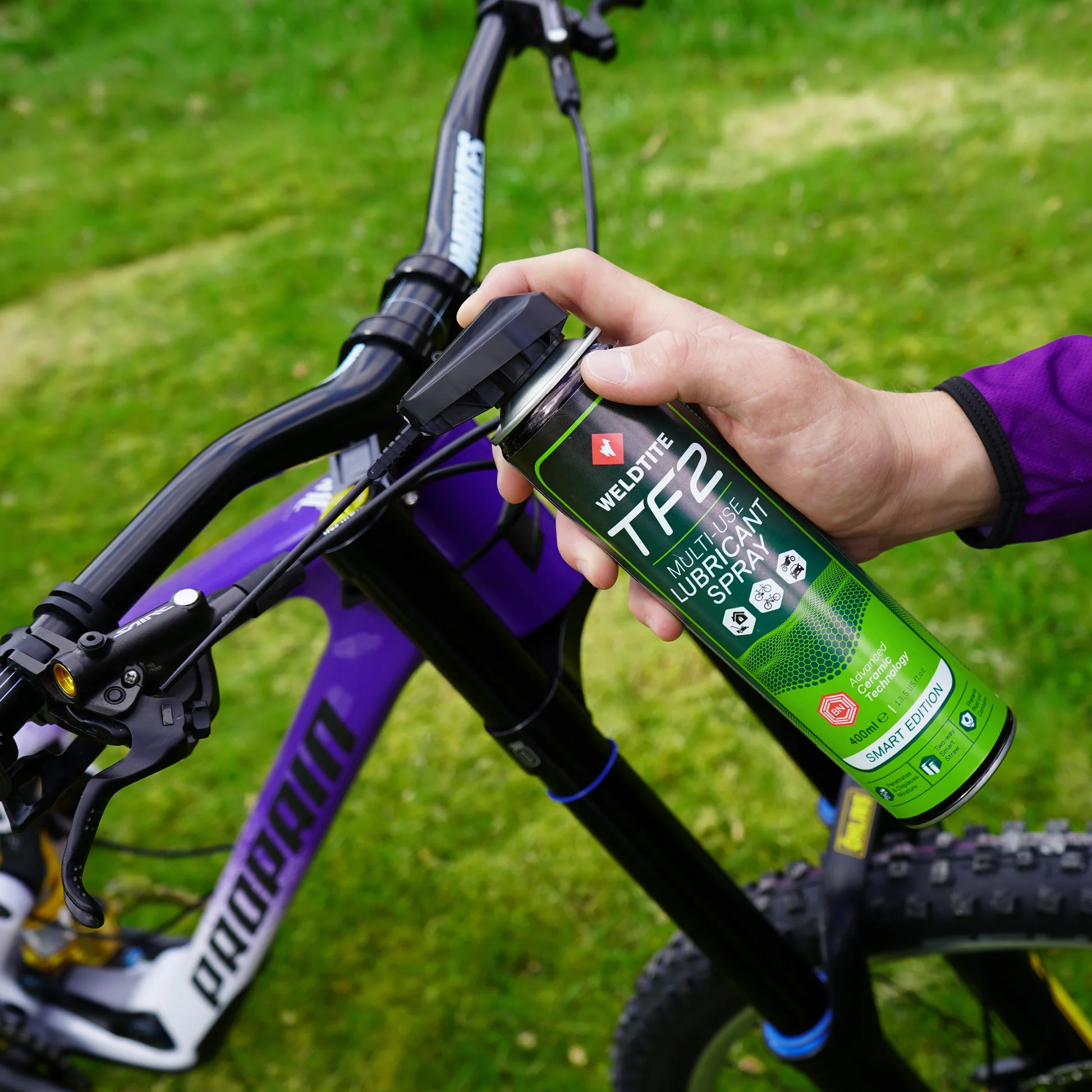 Спрей багатоцільовий Weldtite 03315 MULTI-USE LUBRICANT SPRAY SMART Edition з BN-керамікою 400мл фото 5