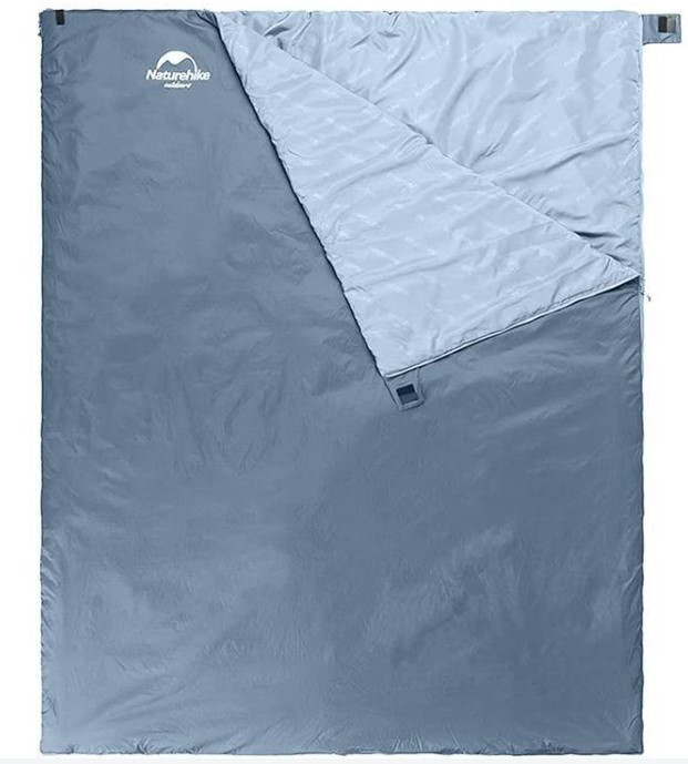 Спальный мешок Naturehike Summer LW180 NH21MSD09, левый, размер M, зеленый фото 2