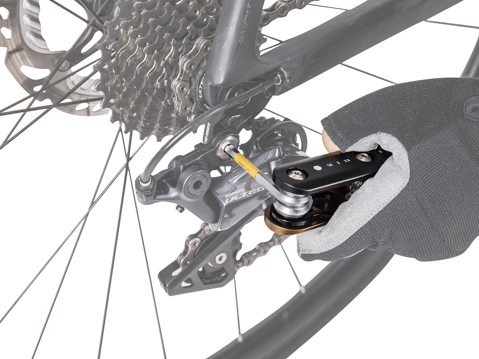 Мультитул Topeak HEX COMBO, 8 инструментов фото 4