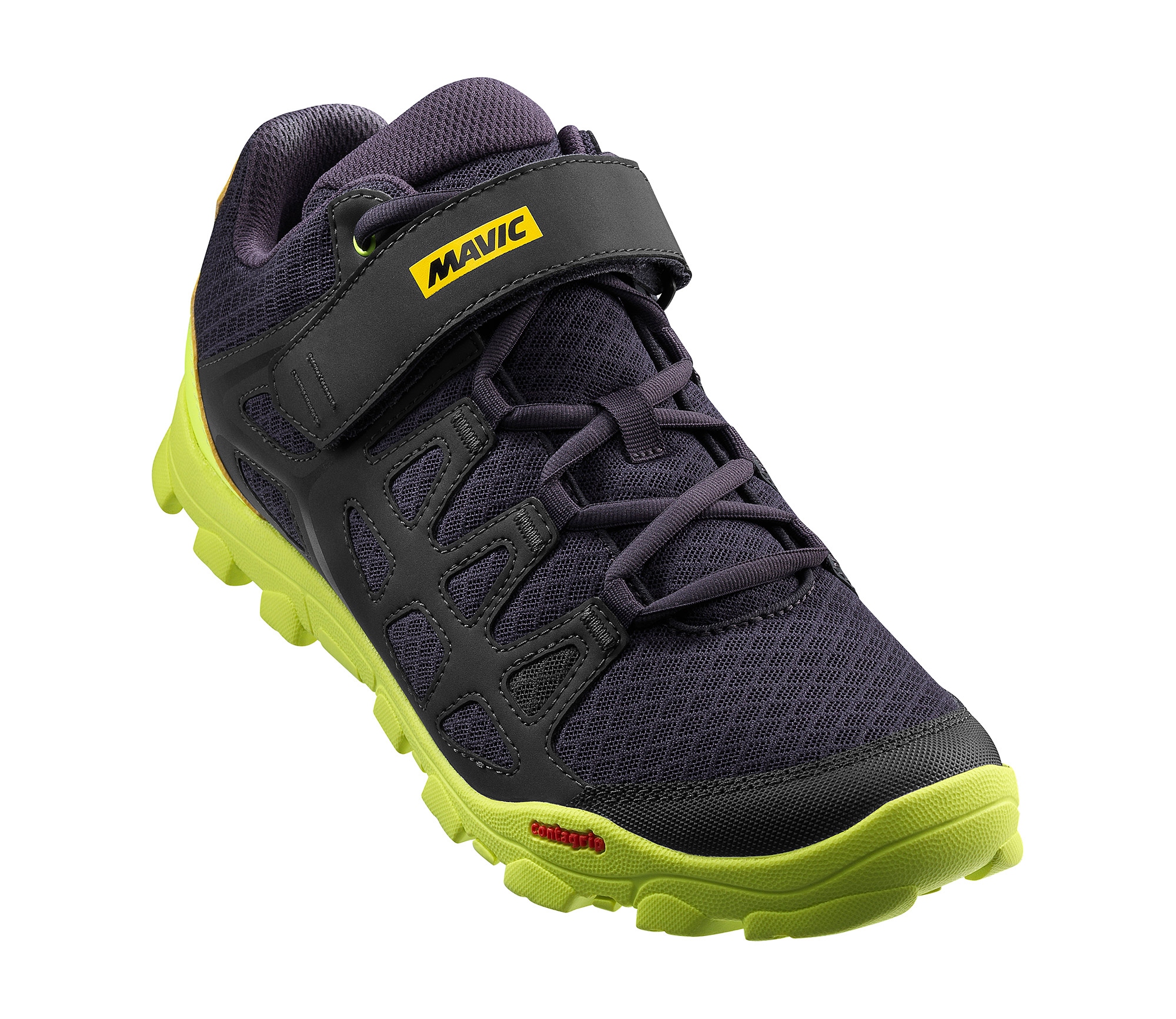 Взуття Mavic CROSSRIDE, розмір UK 12,5 (48, 303мм) Pirate Black/Safety Yellow чорно-жовта фото 