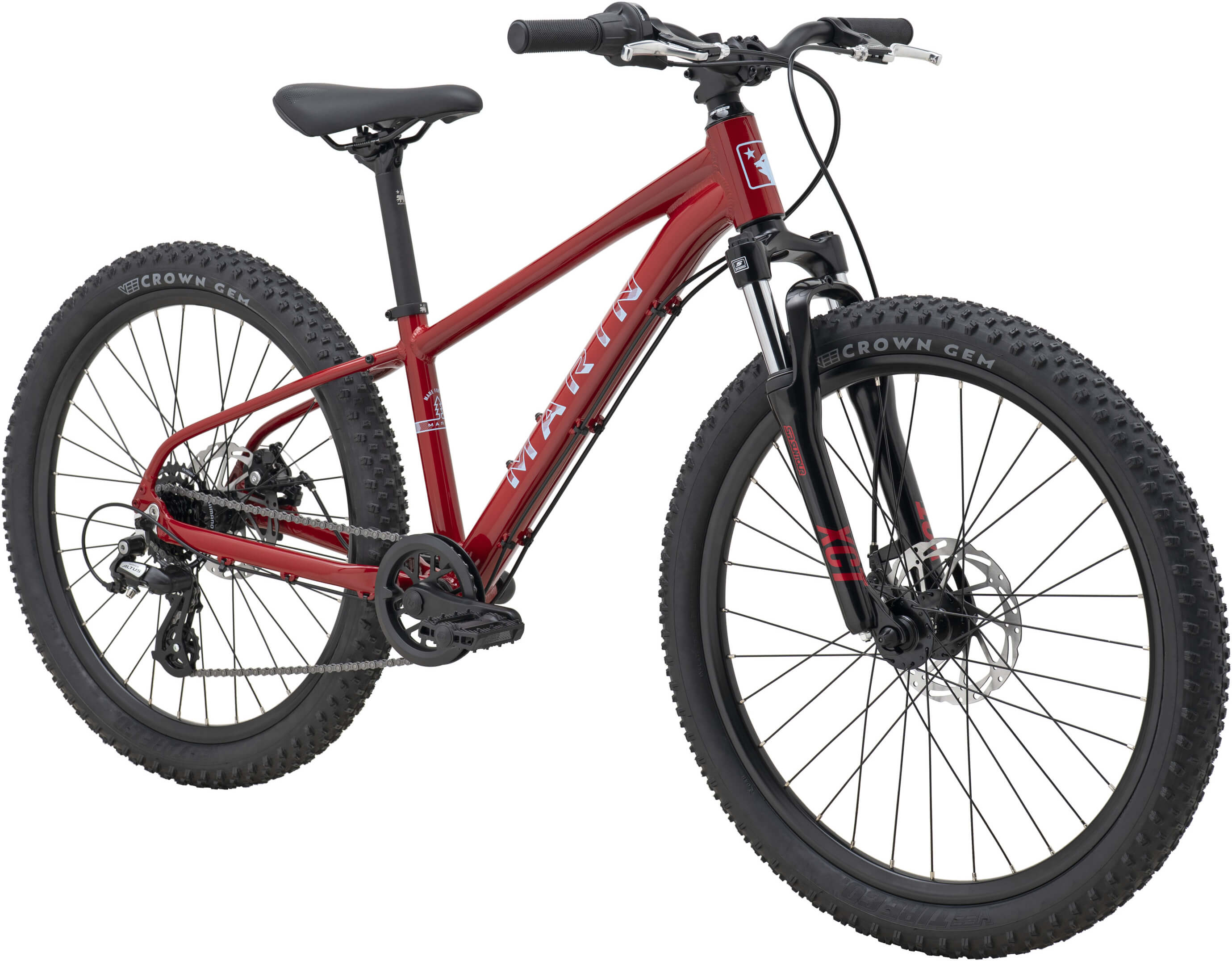 Велосипед 24" Marin BAYVIEW TRAIL Red Blue B6 фото 2