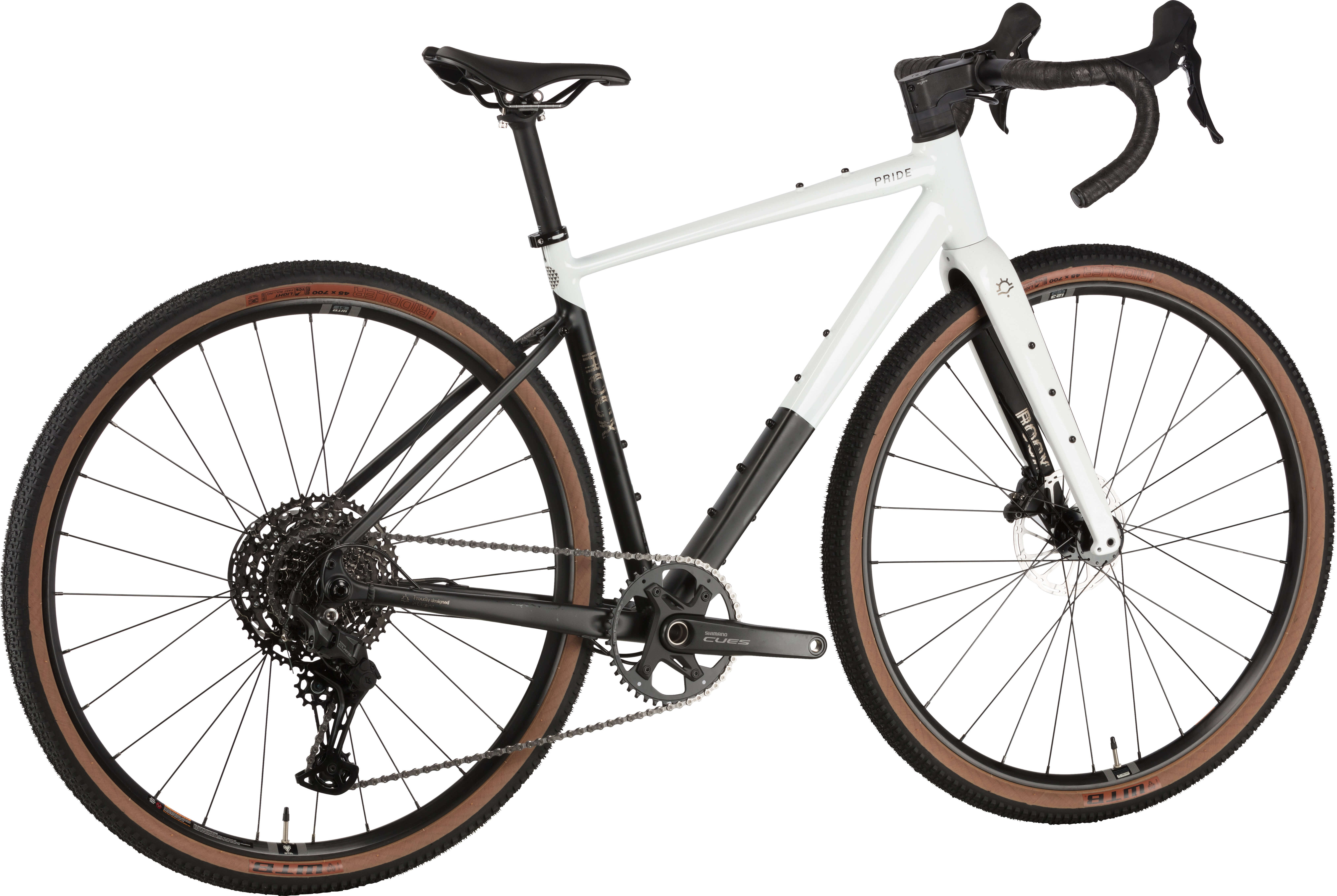 Велосипед 28" Pride ROCX 8.3 рама - S бело-черный B6 фото 3