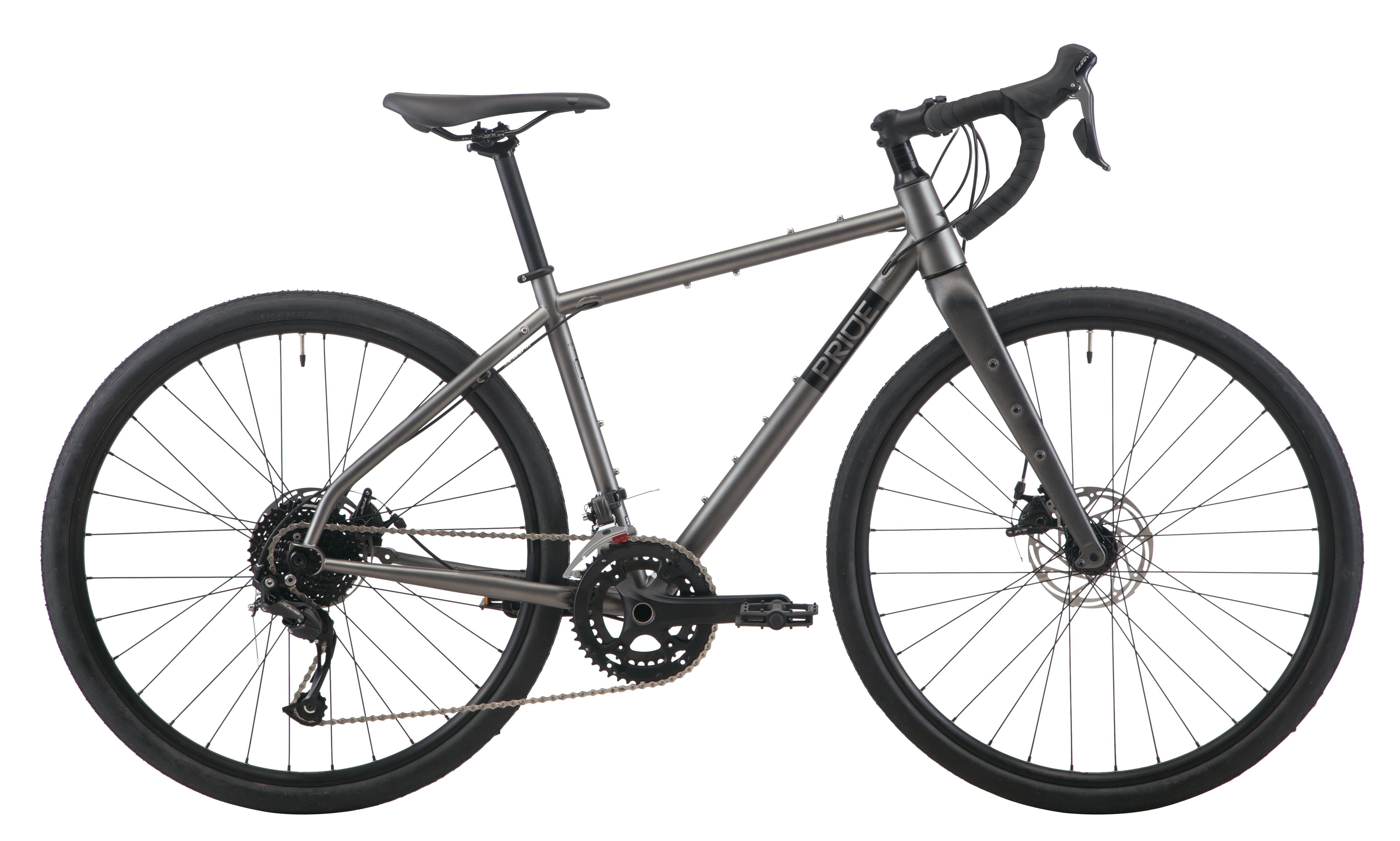 Велосипед 27,5" Pride ROCX Tour рама - S 2024 серый фото 