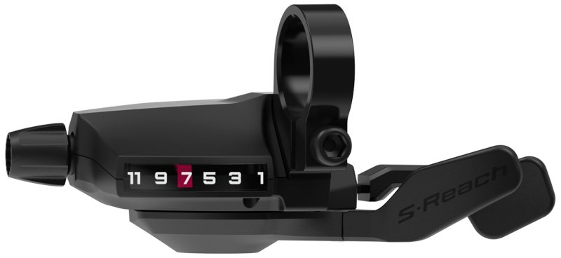 Ручка перемикання прав. Shimano SL-U6050-11R CUES, 11-шв., з індикатором передач фото 2