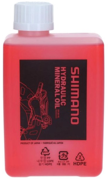 Минеральное масло Shimano для гидравл диск тормоза, 500 мл фото 