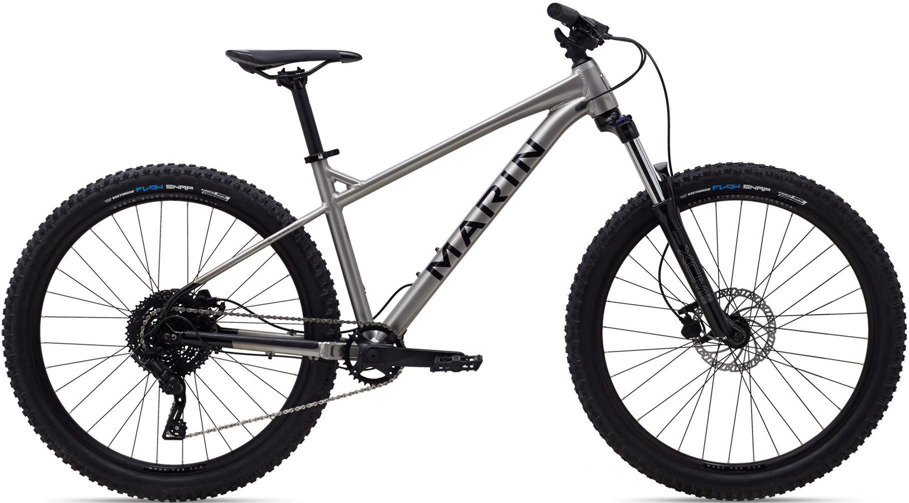 Велосипед 27,5" Marin SAN QUENTIN 1 рама - L 2022 Gloss Grey/Black фото 