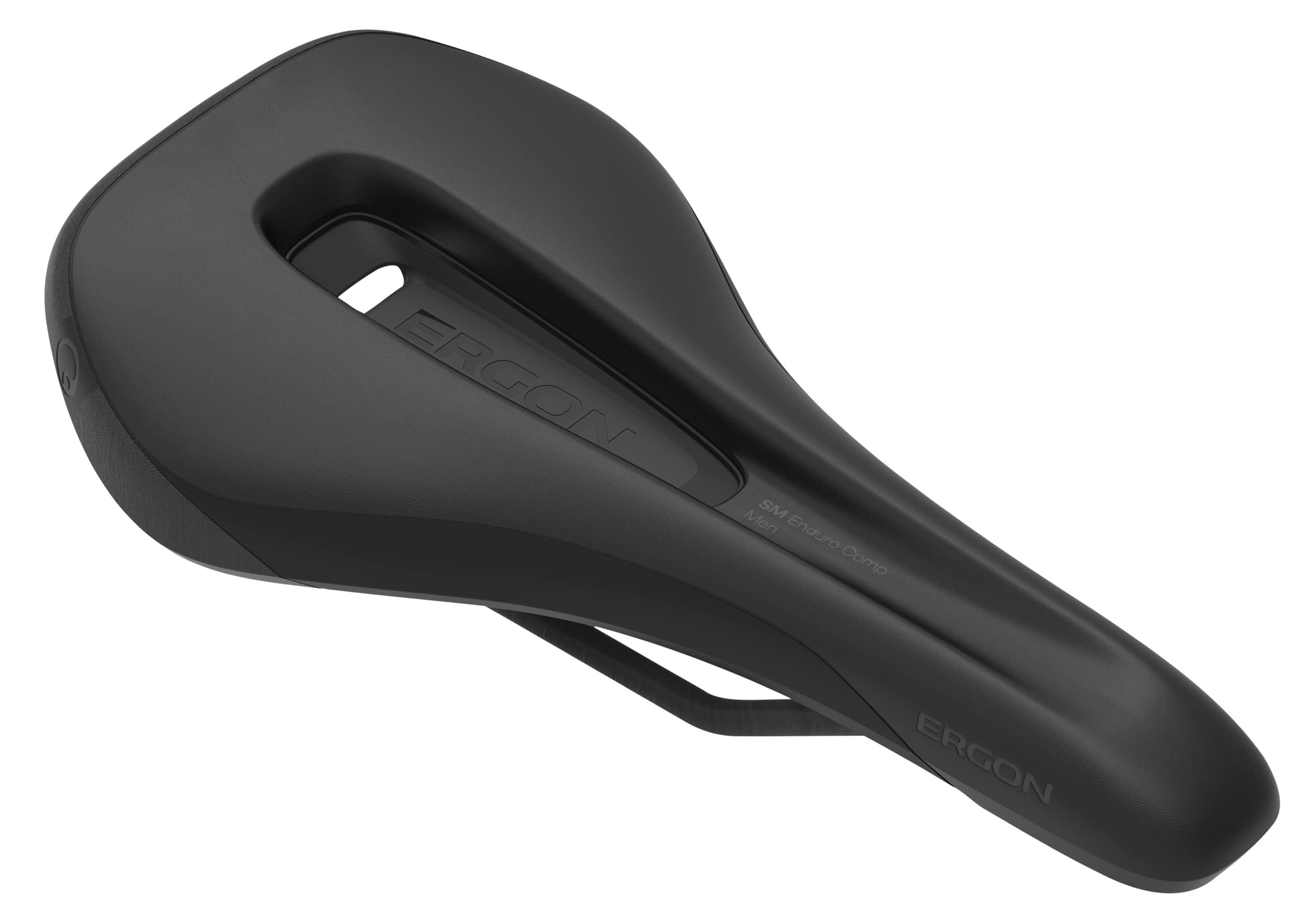 Седло Ergon SM Enduro Comp Men S/M 135 мм, Stealth, черное фото 