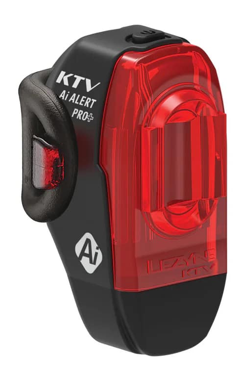 Мигалка задня Lezyne KTV DRIVE PRO+ Ai ALERT, 150 люмен, 6 режимів, гальмування режим 150 люмен, зарядка USB Stick, чорна фото 