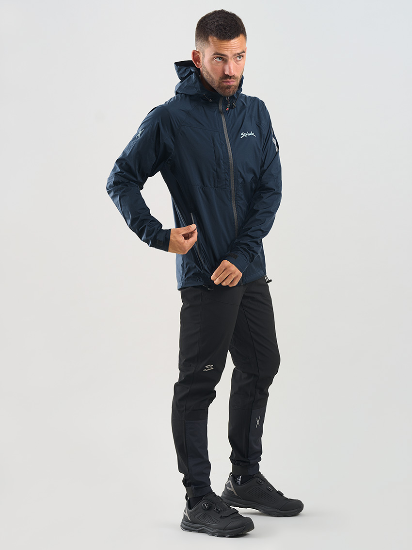 Куртка Spiuk All Terrain Waterproof чоловіча блакитна XL фото 4