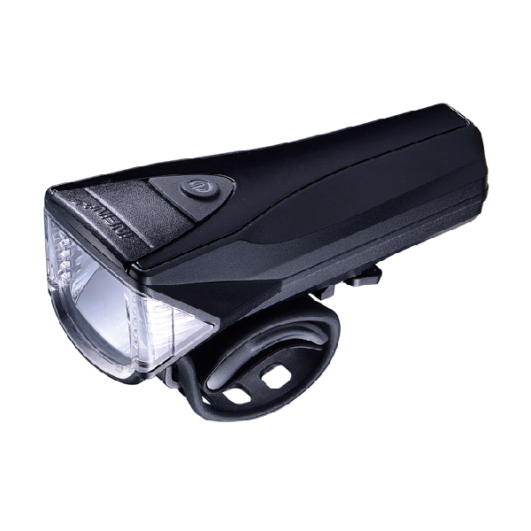 Фара передня INFINI SATURN I-330P-Black, 3 Watt White LED, 300 люмен, 5 режимів, USB, батарея, що перезаряджається, чорна фото 