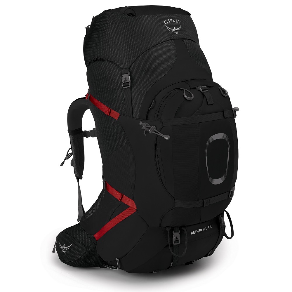 Рюкзак Osprey Aether Plus 85 Black S/M черный фото 