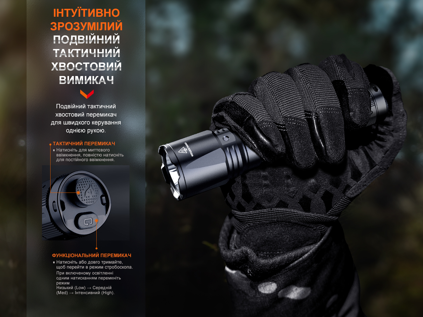 Ліхатр ручний Fenix TK11R фото 5