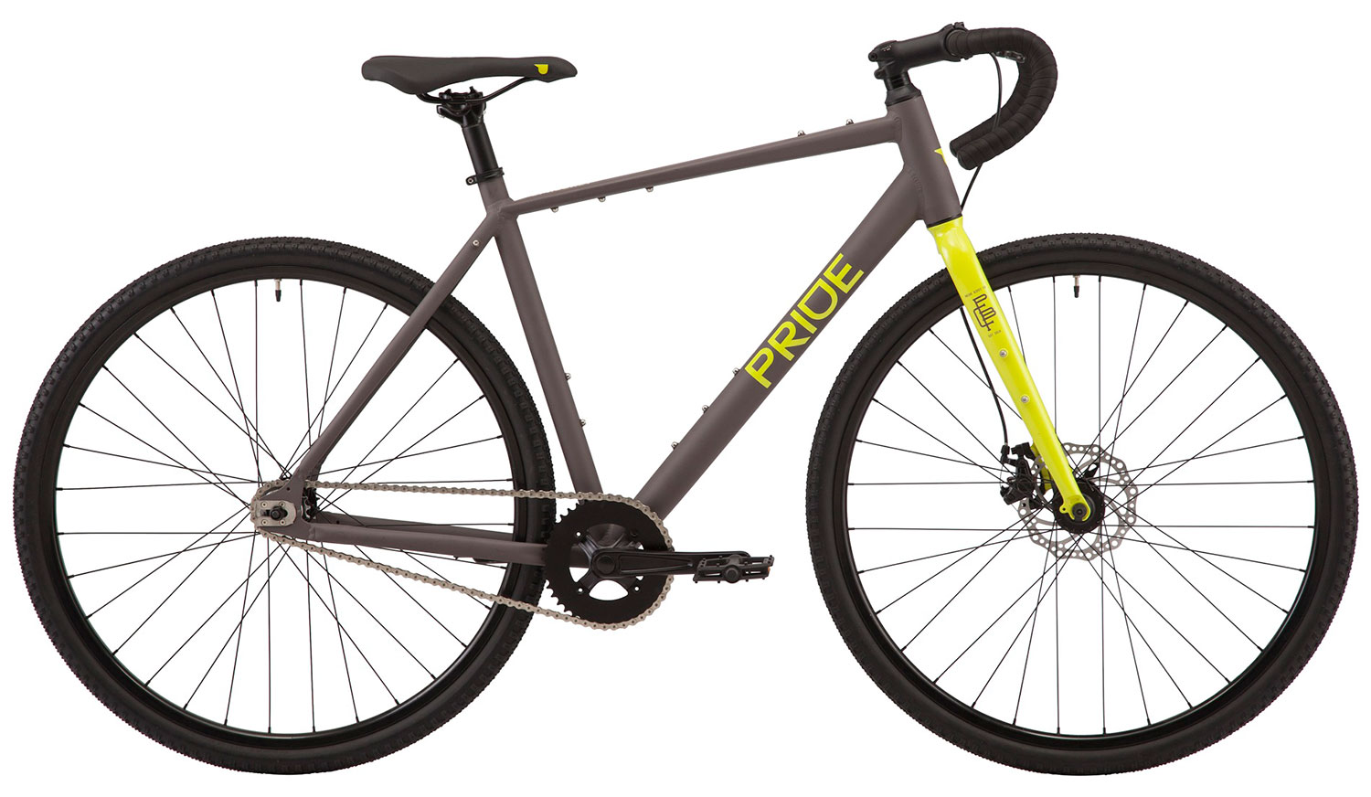 Велосипед 28" Pride SPROCKET 8.1 рама - L 2020 серый фото 